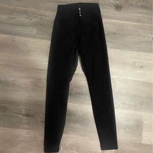 Wildfox Jet Black High-Waisted Leggings